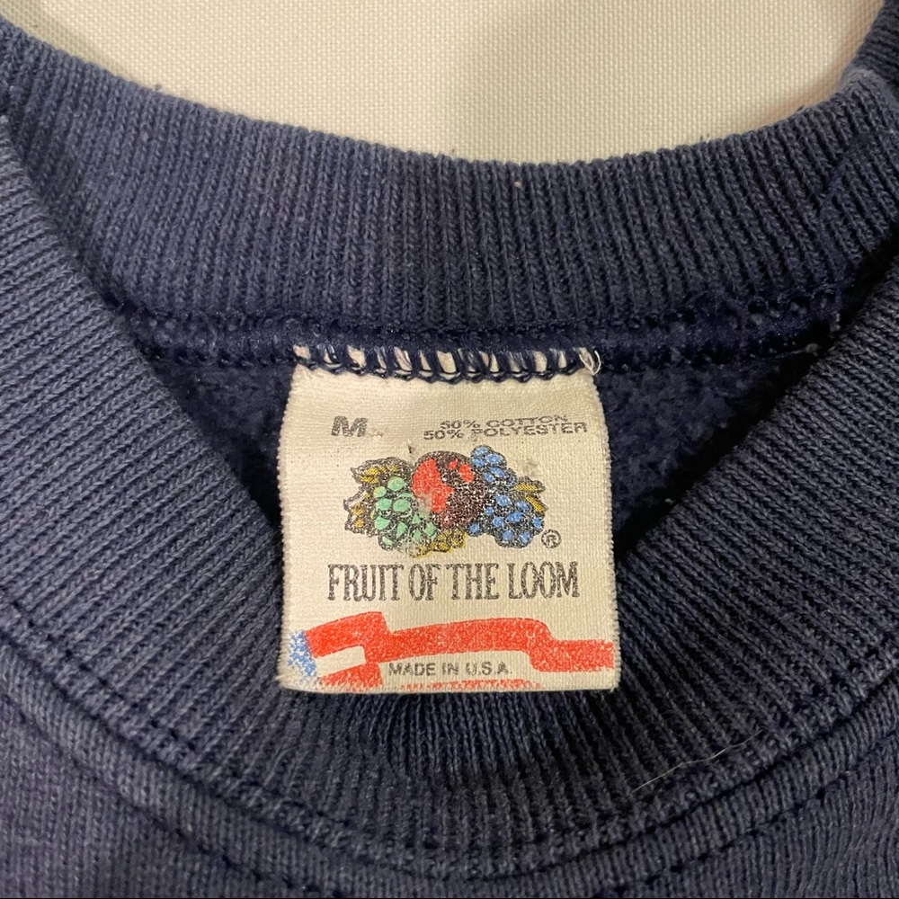 Vintage Women’s Puff Paint Pullover Crewneck Size Medium - Picture 5 of 8